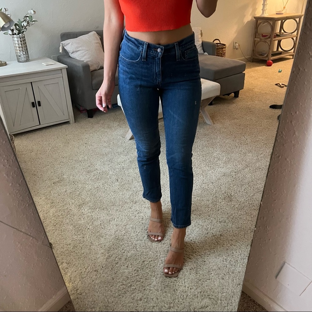 Jcrew slim boyfriend jeans - size 26 - blue jeans - excellent condition!!